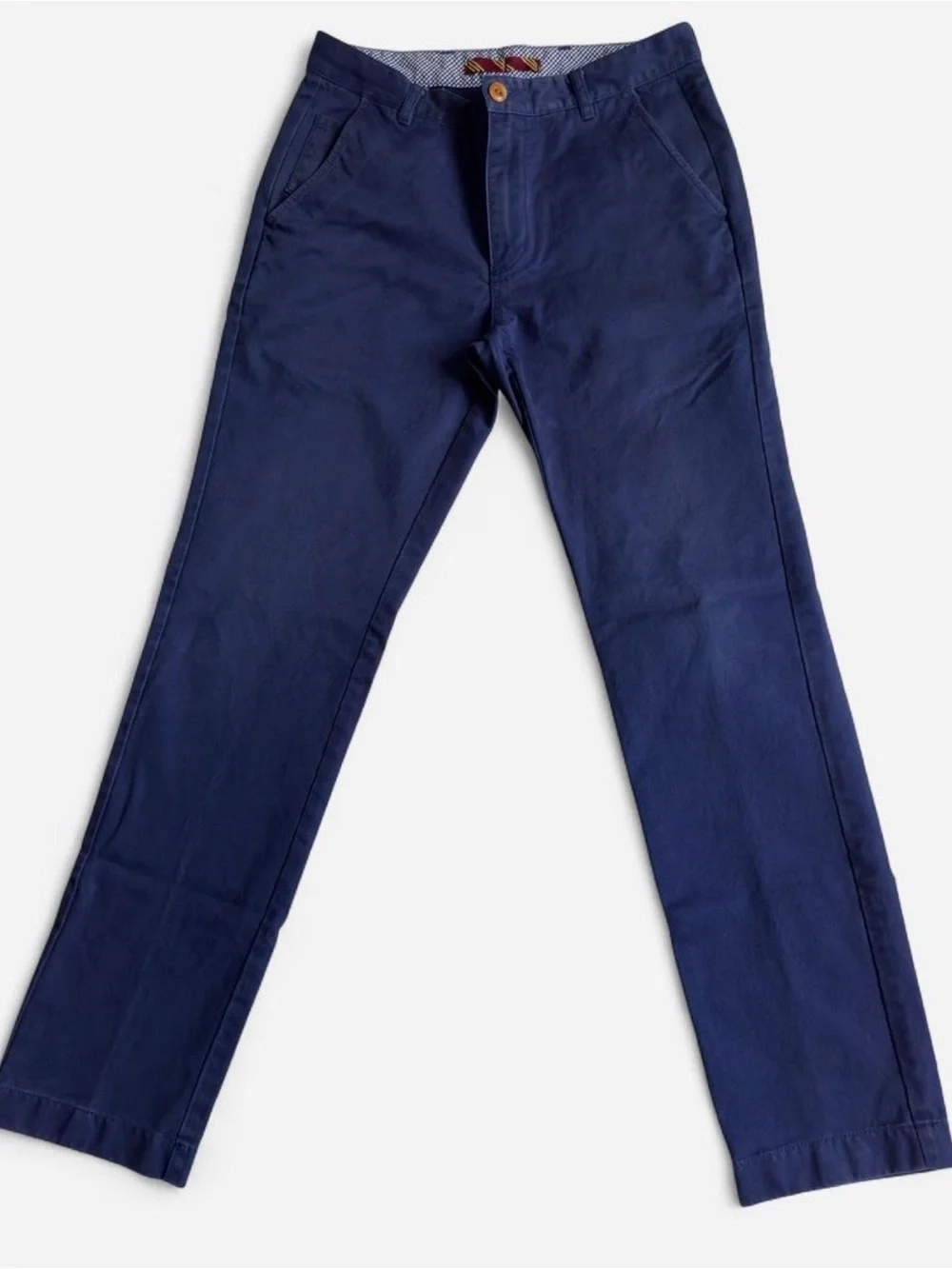 Brooks Brothers Navy Cotton Chino Pants 32x32